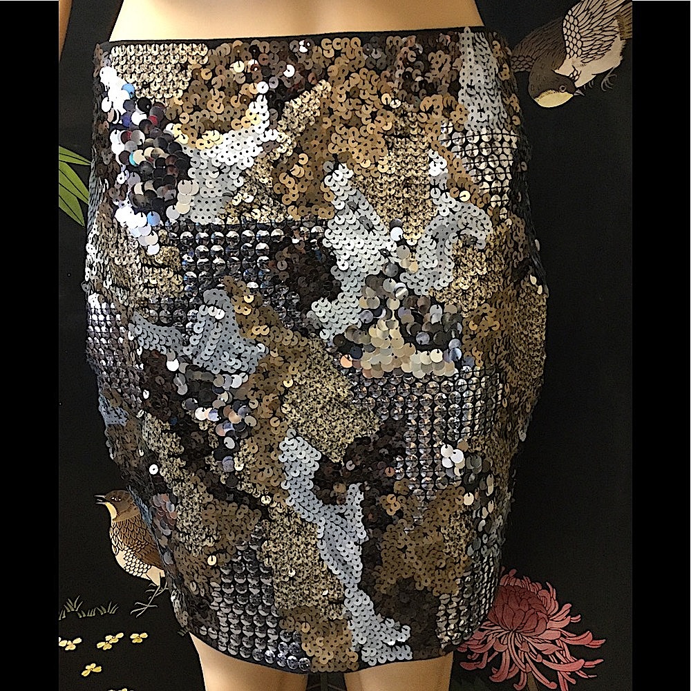 Sparkle Sequin Mini Skirt B9